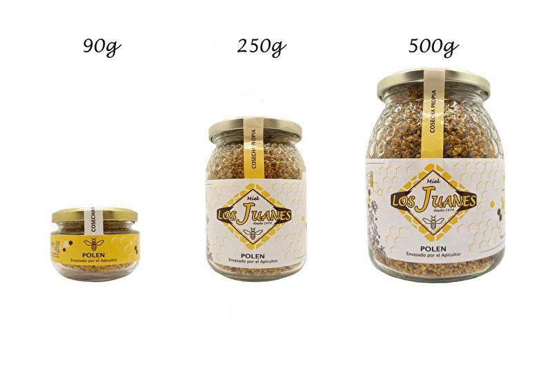 Polen de abejas directo del apicultor. 100% natural. Compra online.